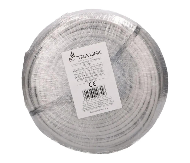ExtraLink CAT7 SFTP (S/FTP) Wewnętrzny Kabel sieciowy 100m - 1543969 - zdjęcie 5